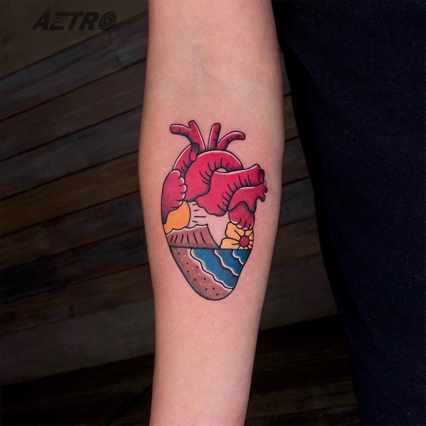 Beach Inside A Heart