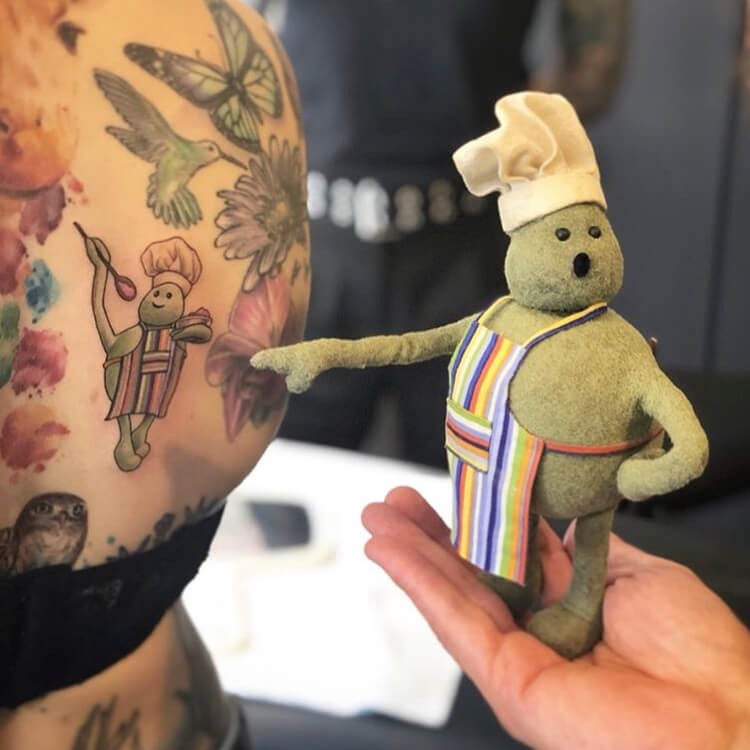 Beautiful Executive Chef Tattoo