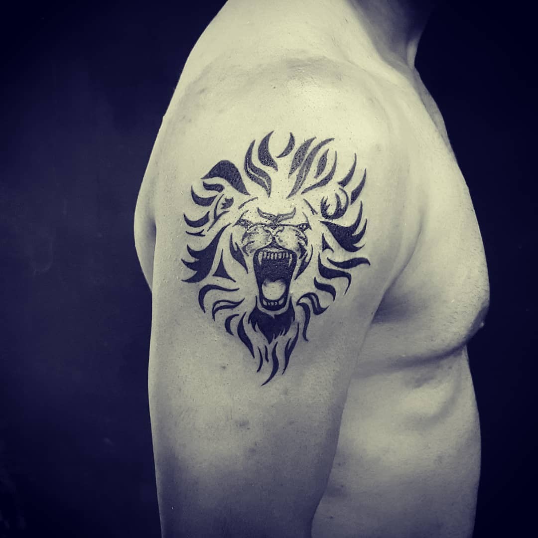 Roaring Lion Tattoo