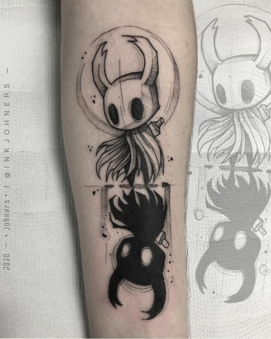 Hollow Knight Boss Tattoo