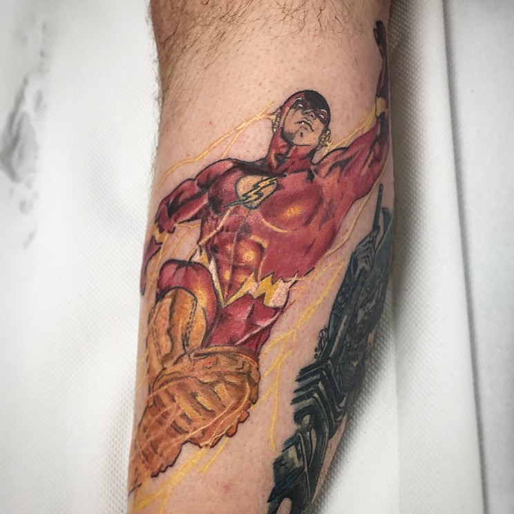 The Fastest Man Alive: The Flash Tattoos