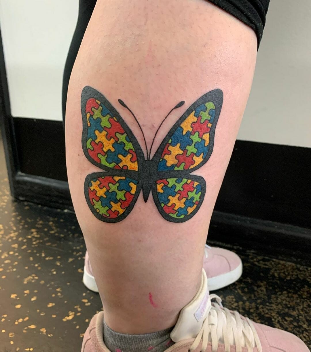 Autism Butterfly Tattoo