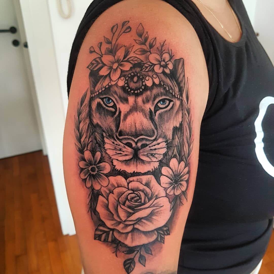 Magnificent Lion Tattoos