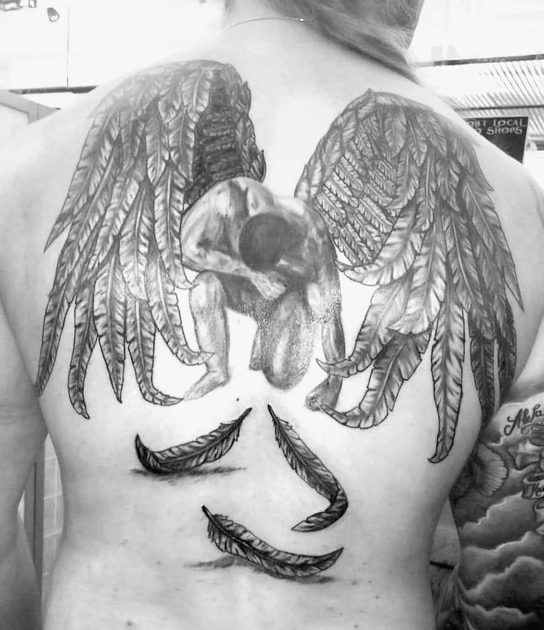 Fallen Angel Tattoos