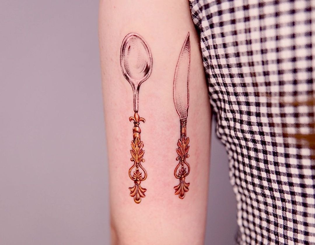 Cutlery Tattoos