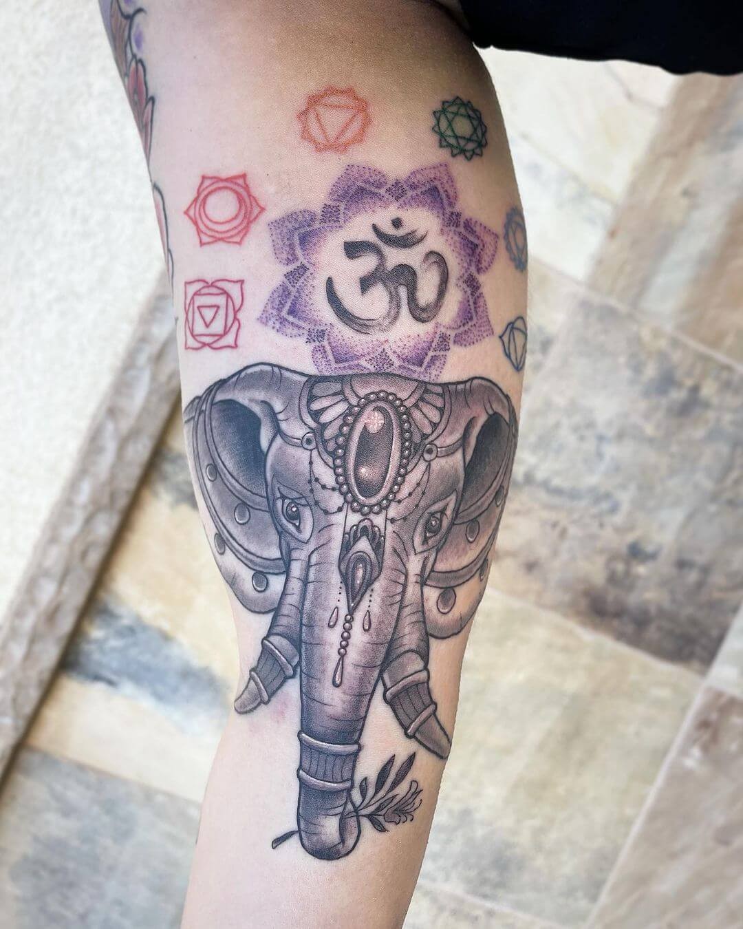 Elegant Elephant Tattoos