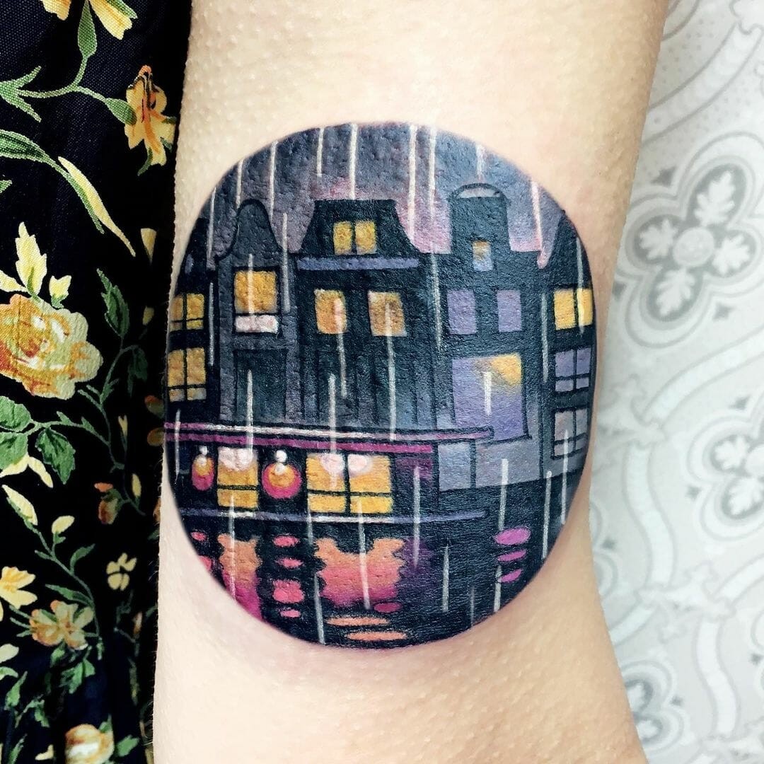 Purple Rain Tattoo