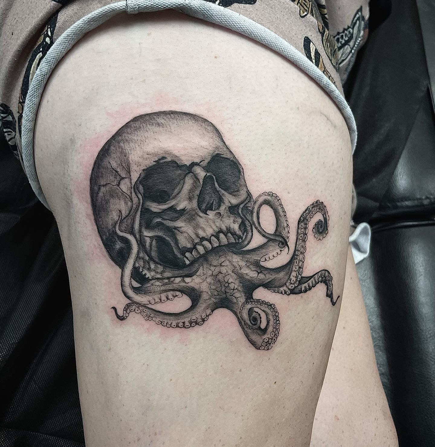 Skull Octopus Tattoo