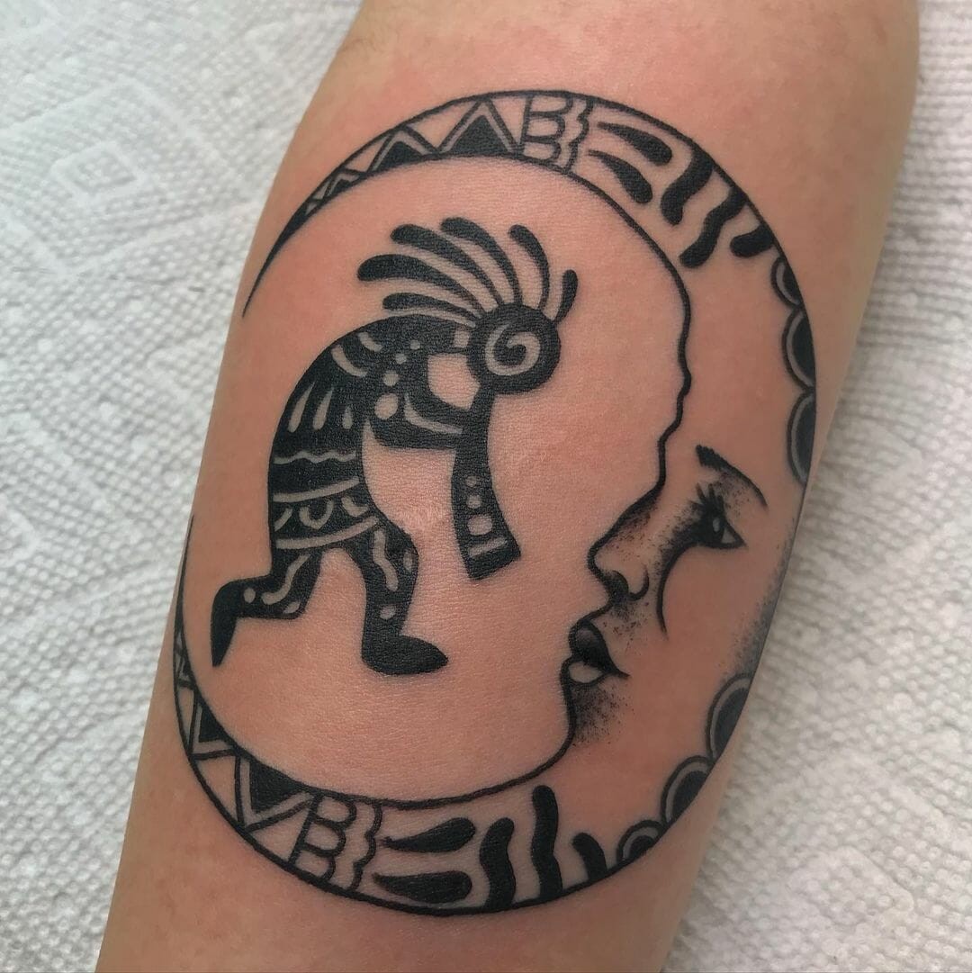 Mandala With Kokopelli Tattoo