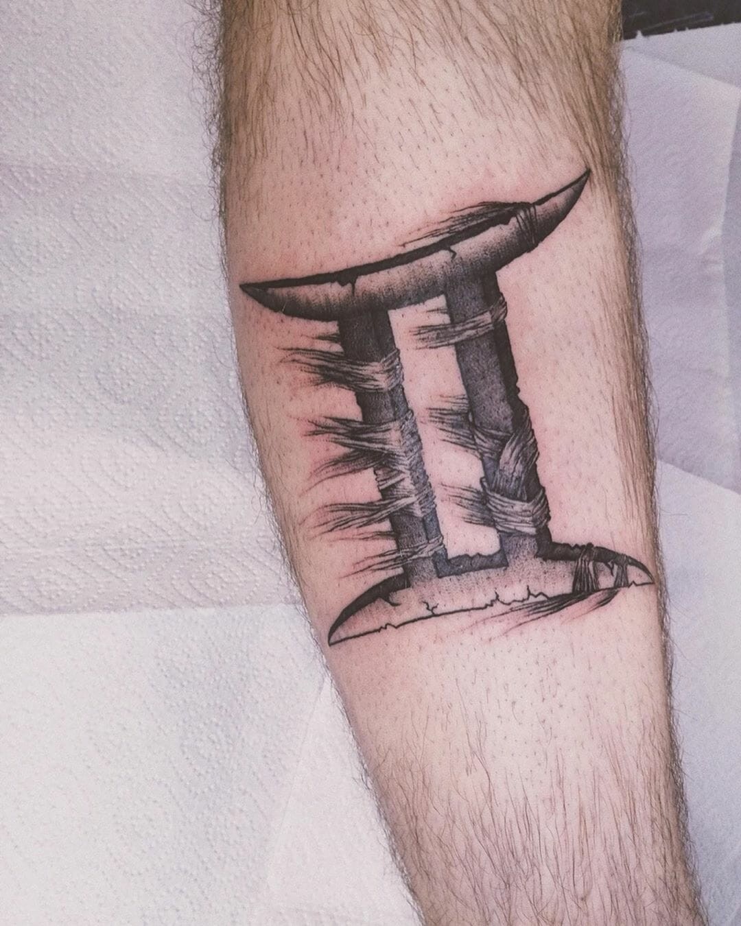 Gemini Tattoos For Guys Who Want Small Designs