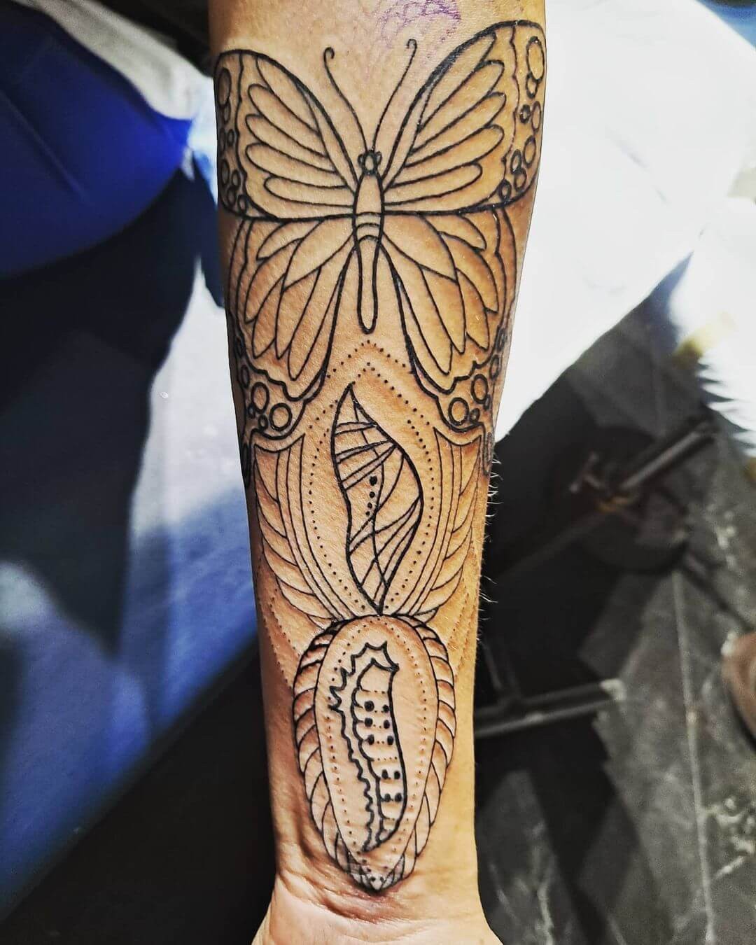 Butterfly Tattoo On Hand