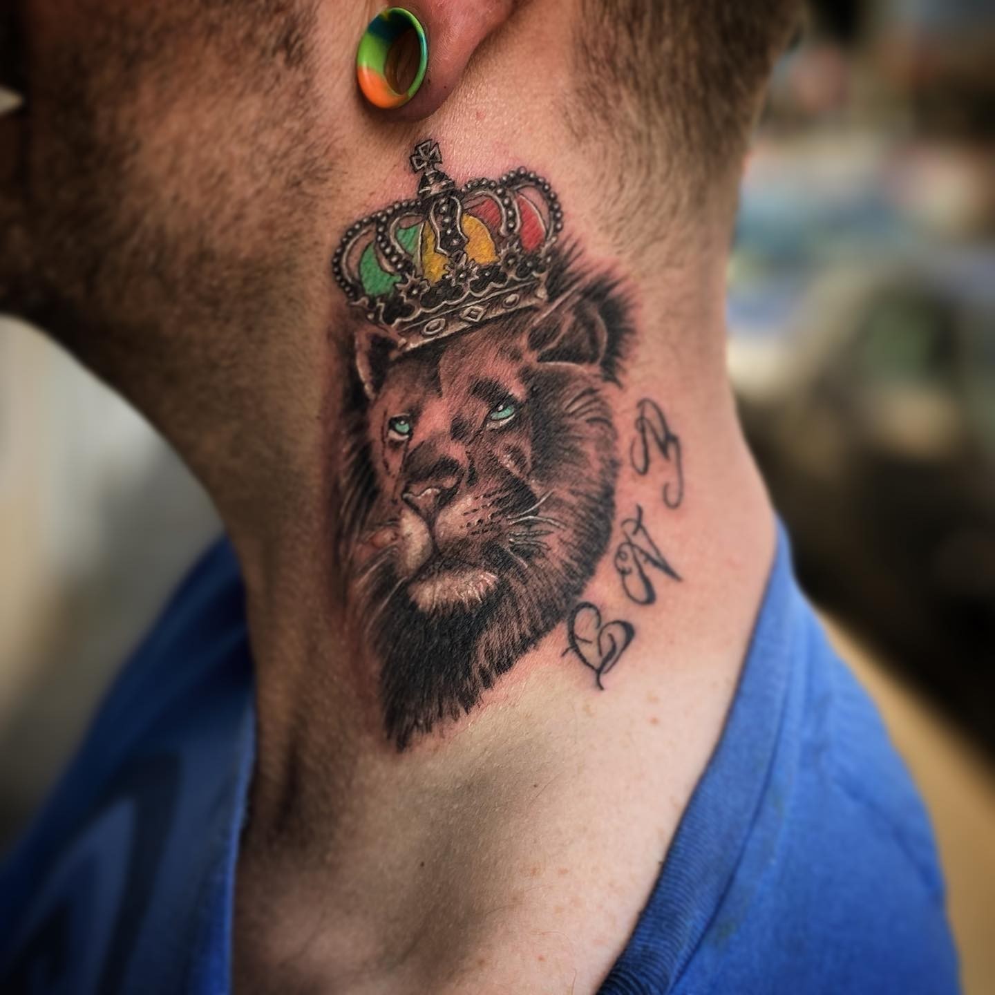 Glorious King Crown Tattoo