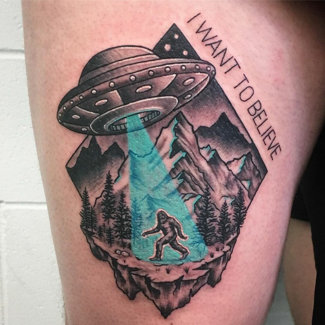 I Want To Believe Tattoo