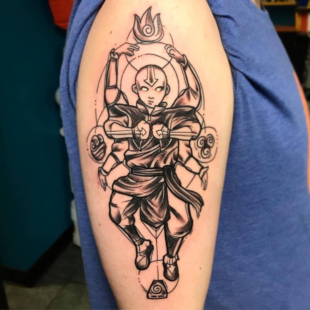 Aang Tattoo