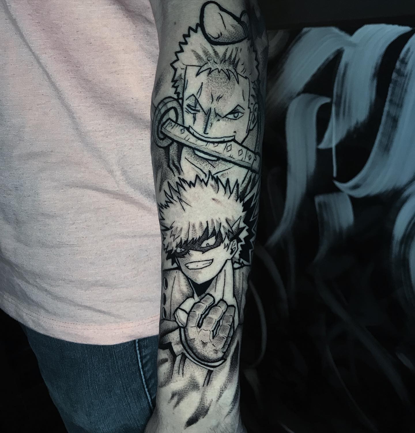 My Hero Academia Tattoo Sleeve