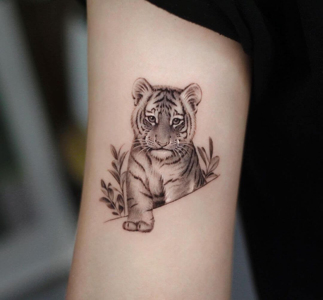 Baby Tiger Tattoo