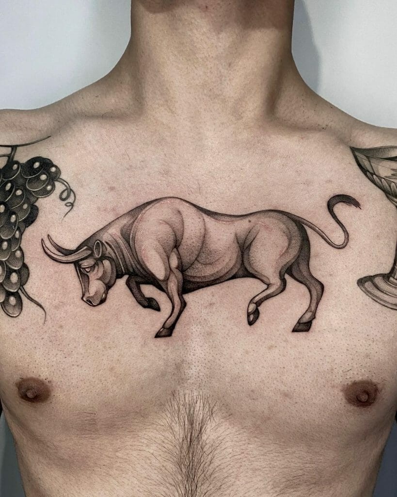 Taurus Tattoo For Male