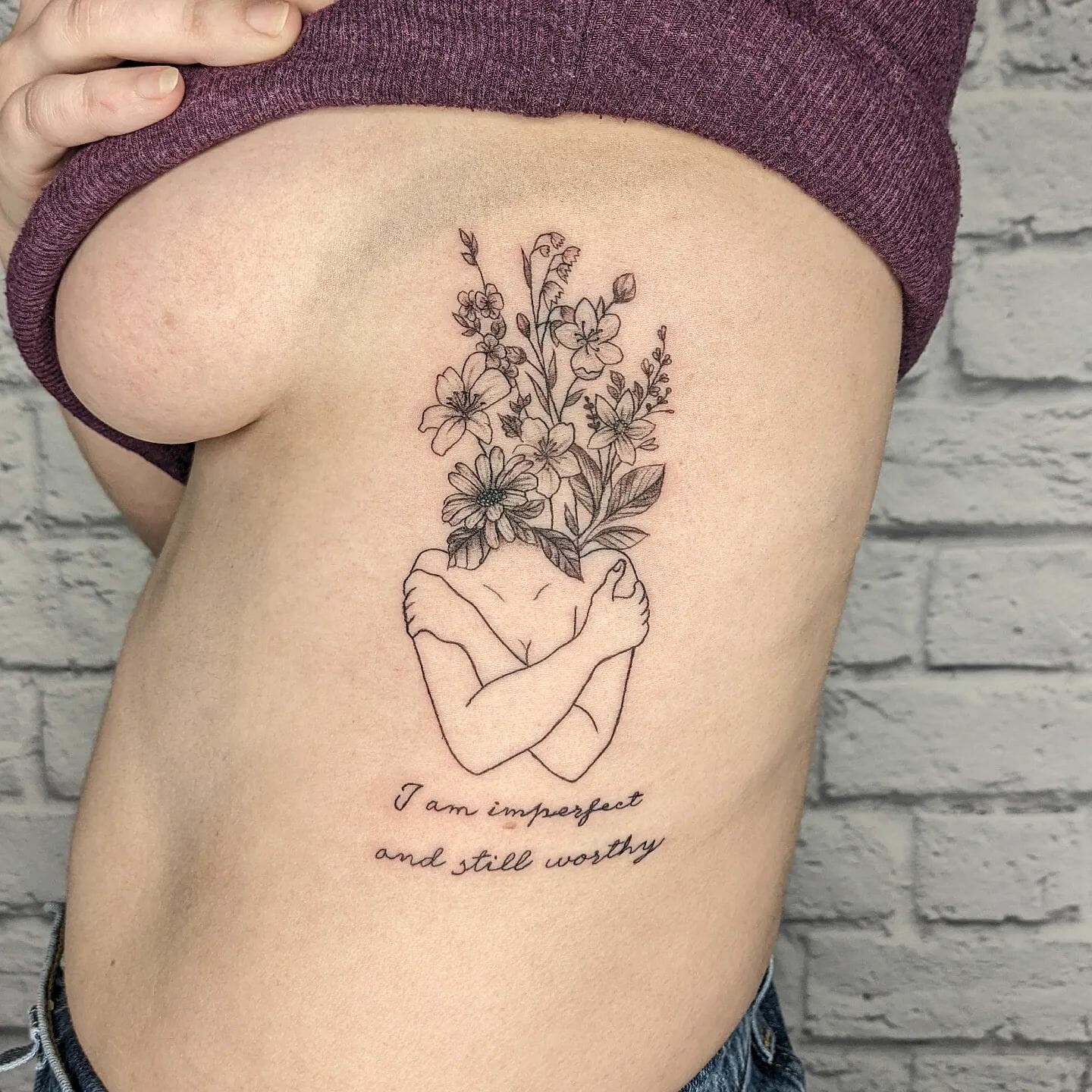 Unique Self-Love Tattoo