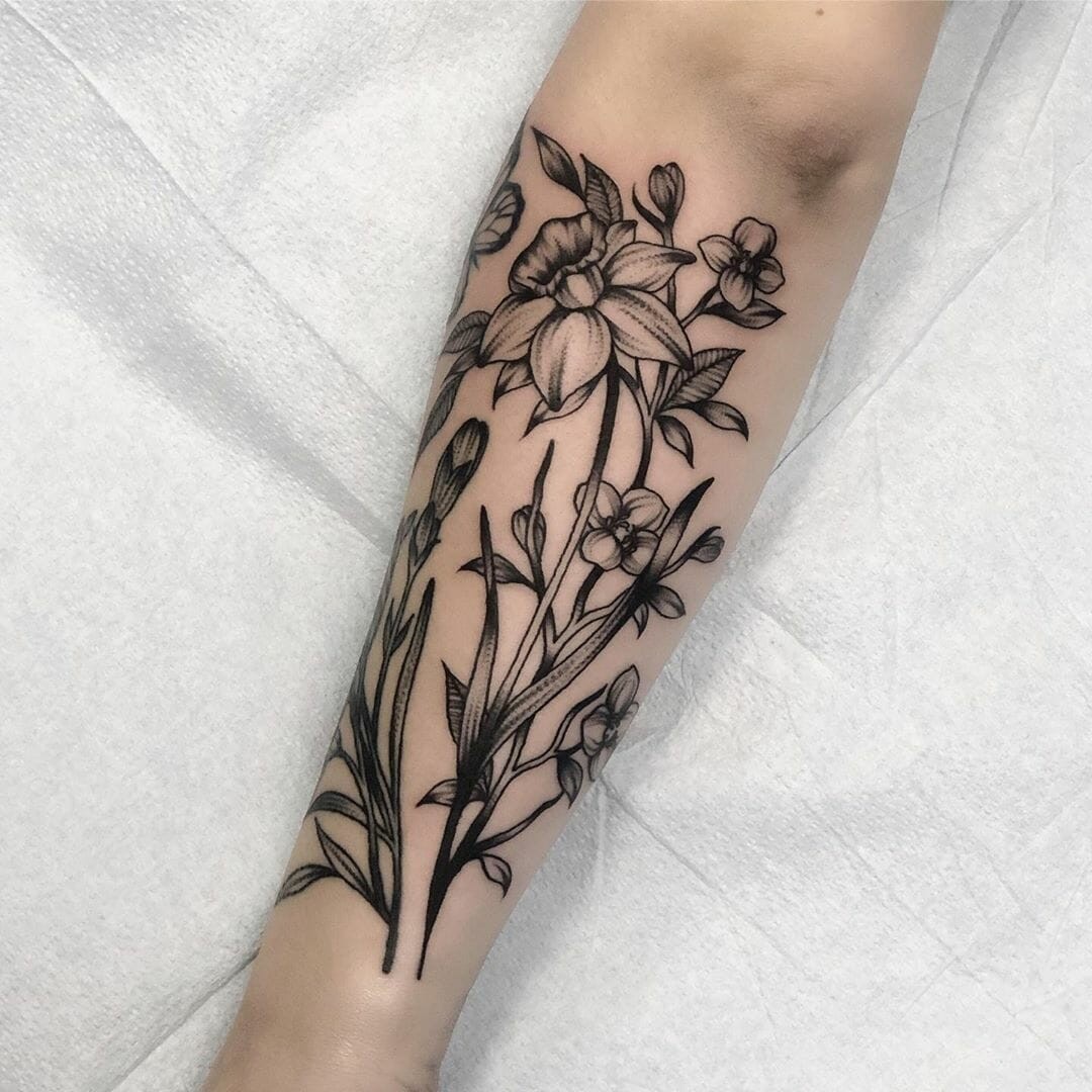 Rose Blackwork Tattoo Styles