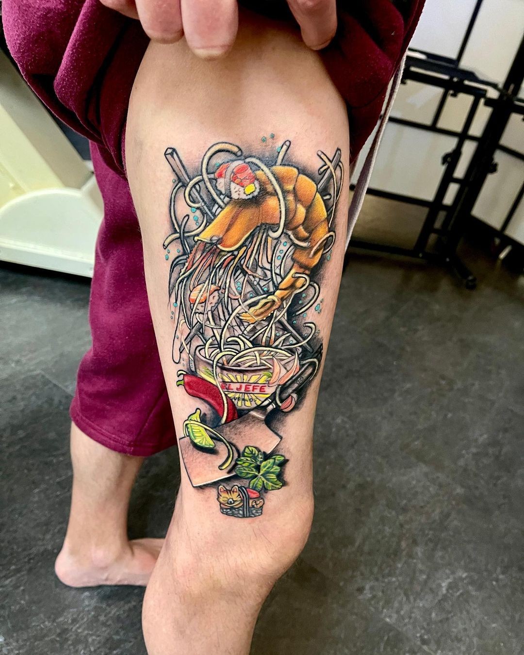 Quirky Chef Tattoos