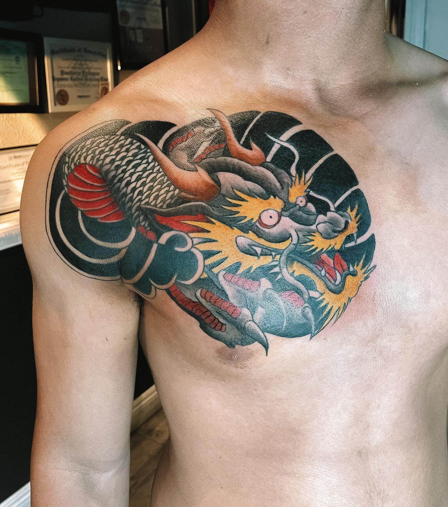 Japanese Dragon Tattoo