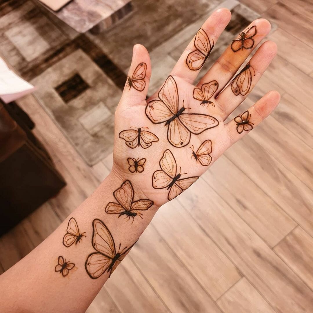 Palm Henna Tattoo