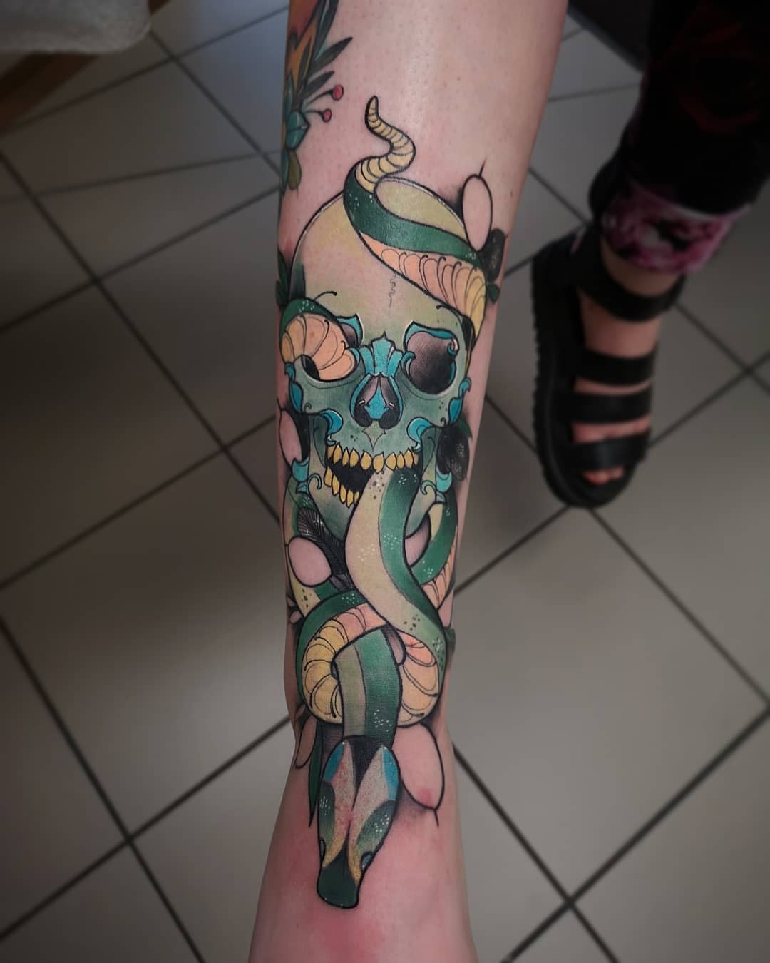 Green Dark Mark Tattoo