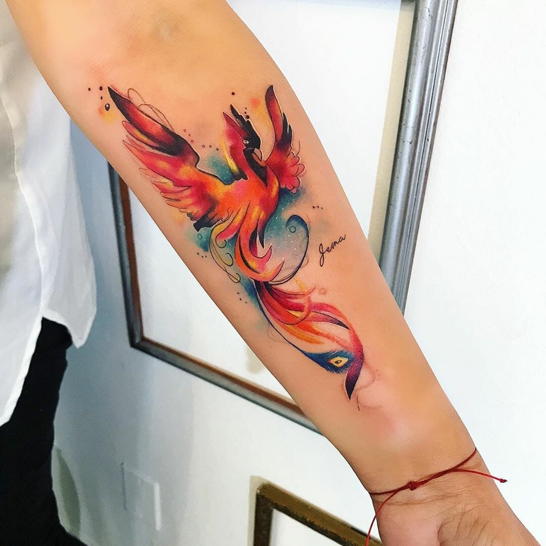 Watercolor Awesome Tattoos