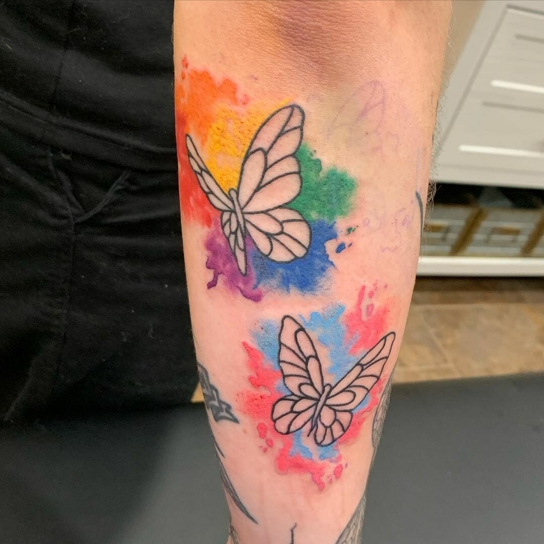 Butterfly Pride Tattoos