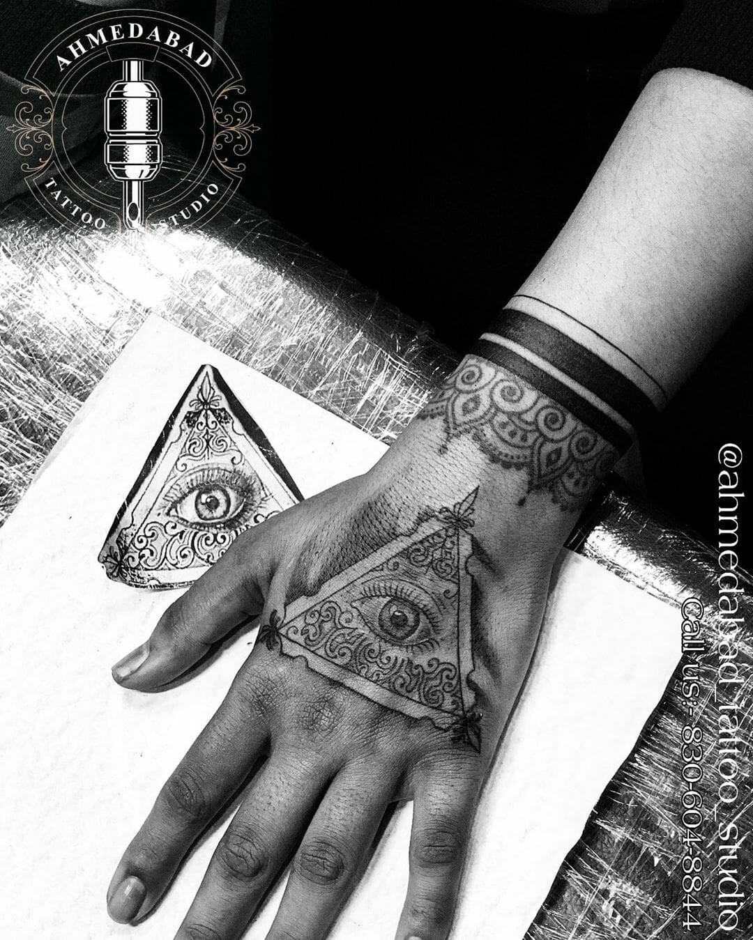 Triangle Illuminati Tattoo