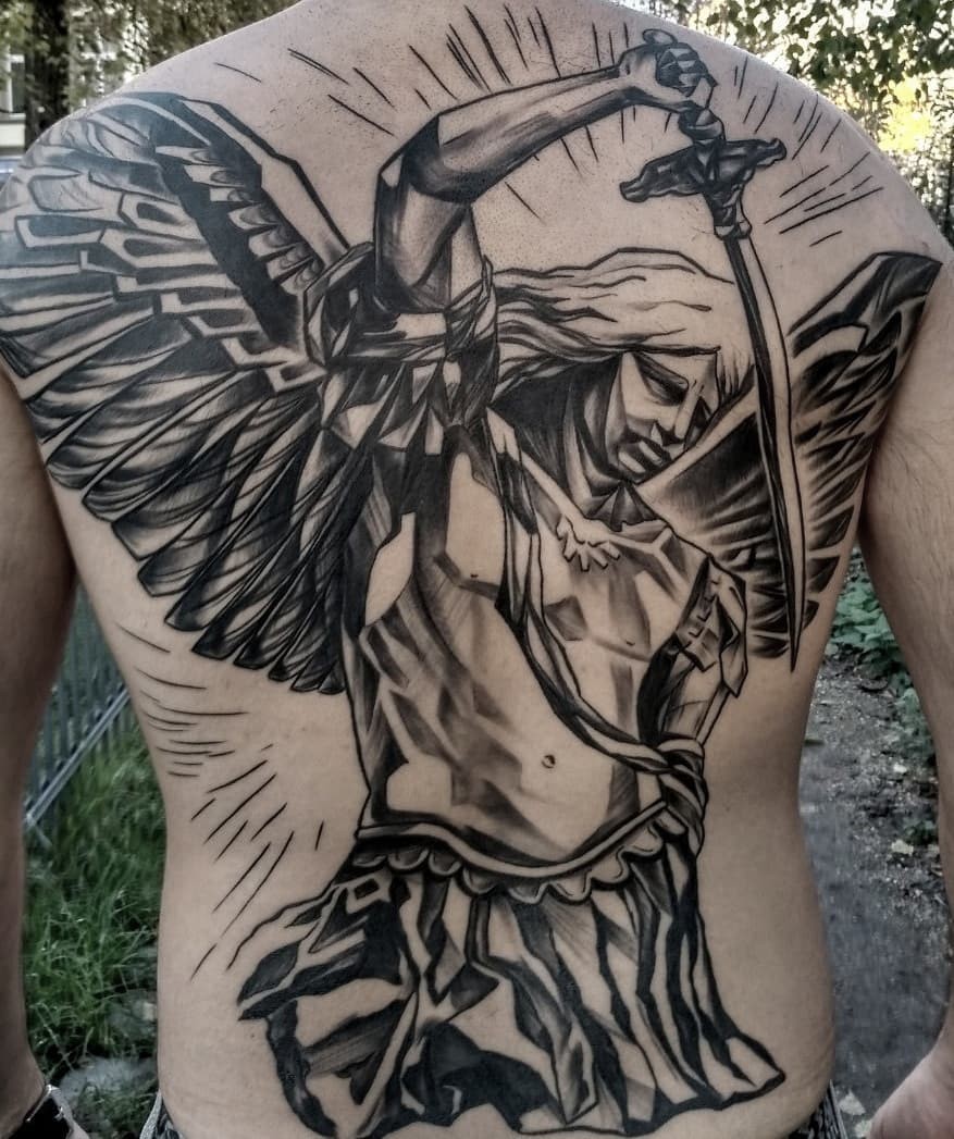 Archangel Tattoo Design