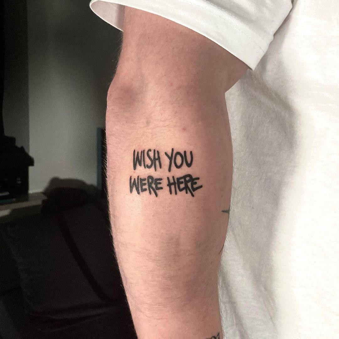 Minimalist Tattoo Ideas With Lyrics