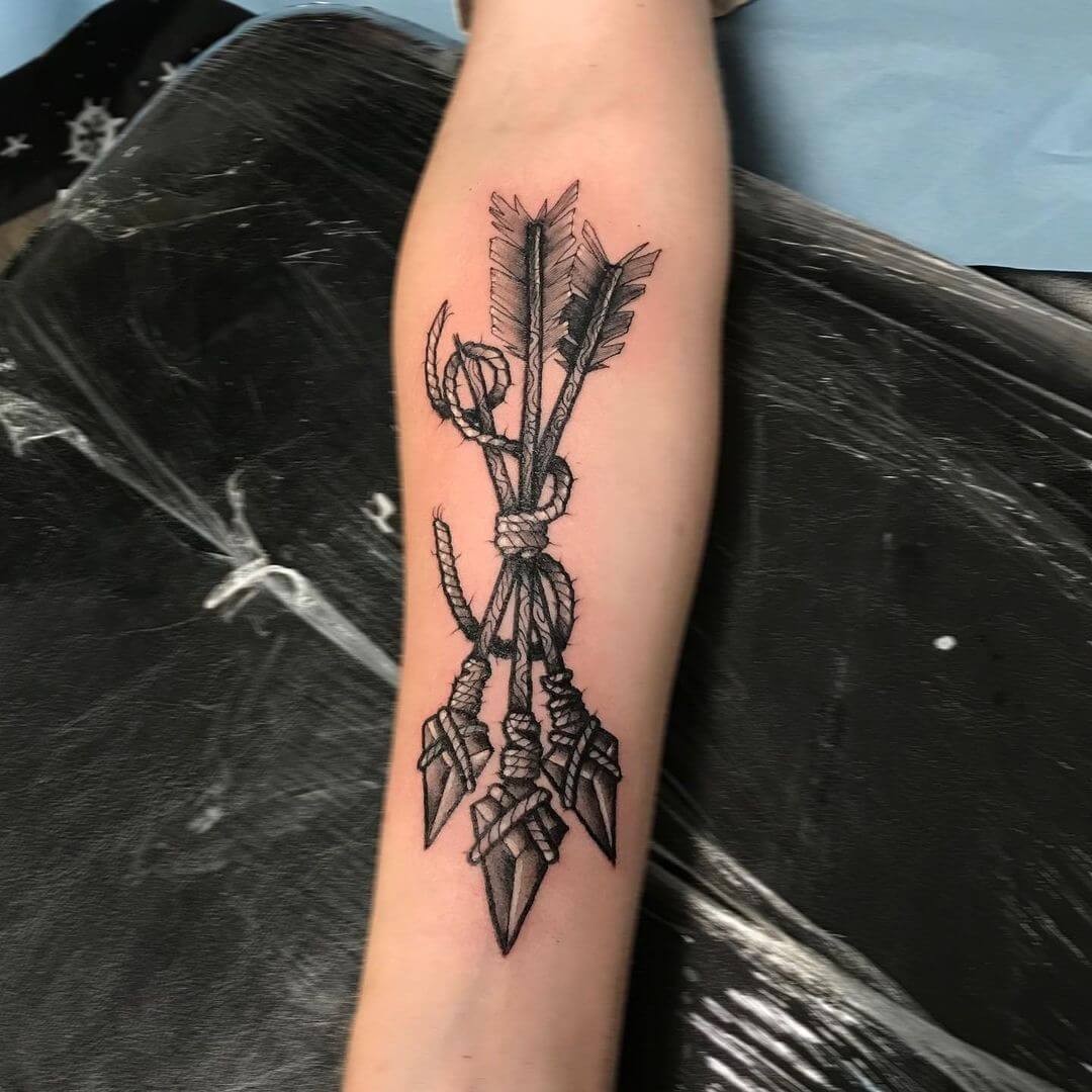 Bundle Of Arrows Tattoo