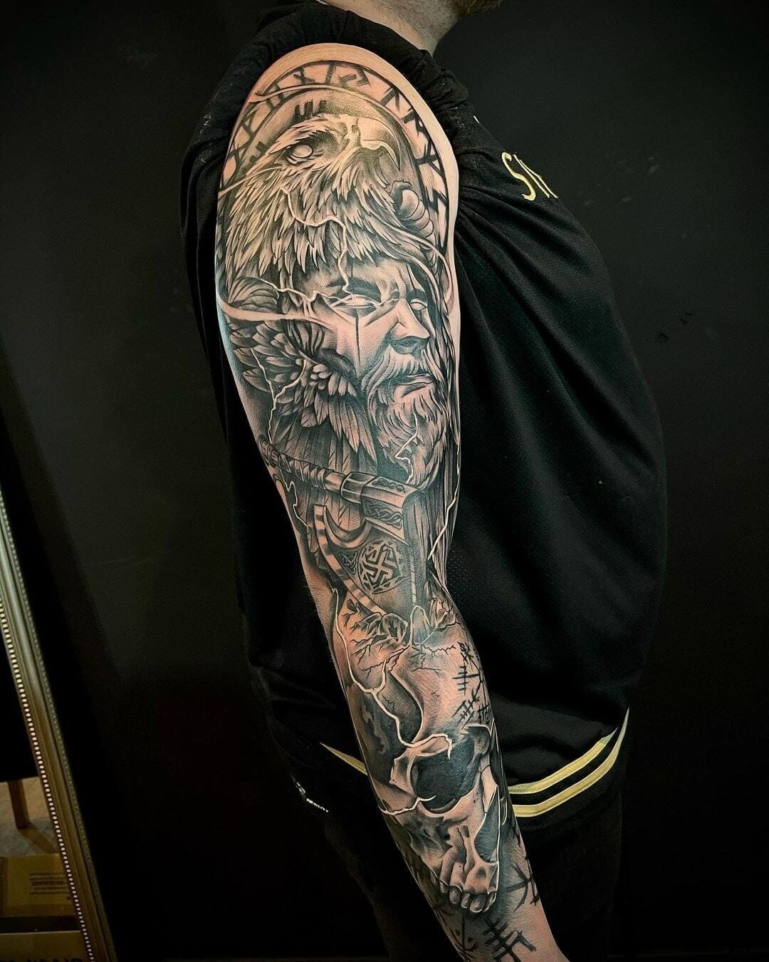 Viking Sleeve Tattoo