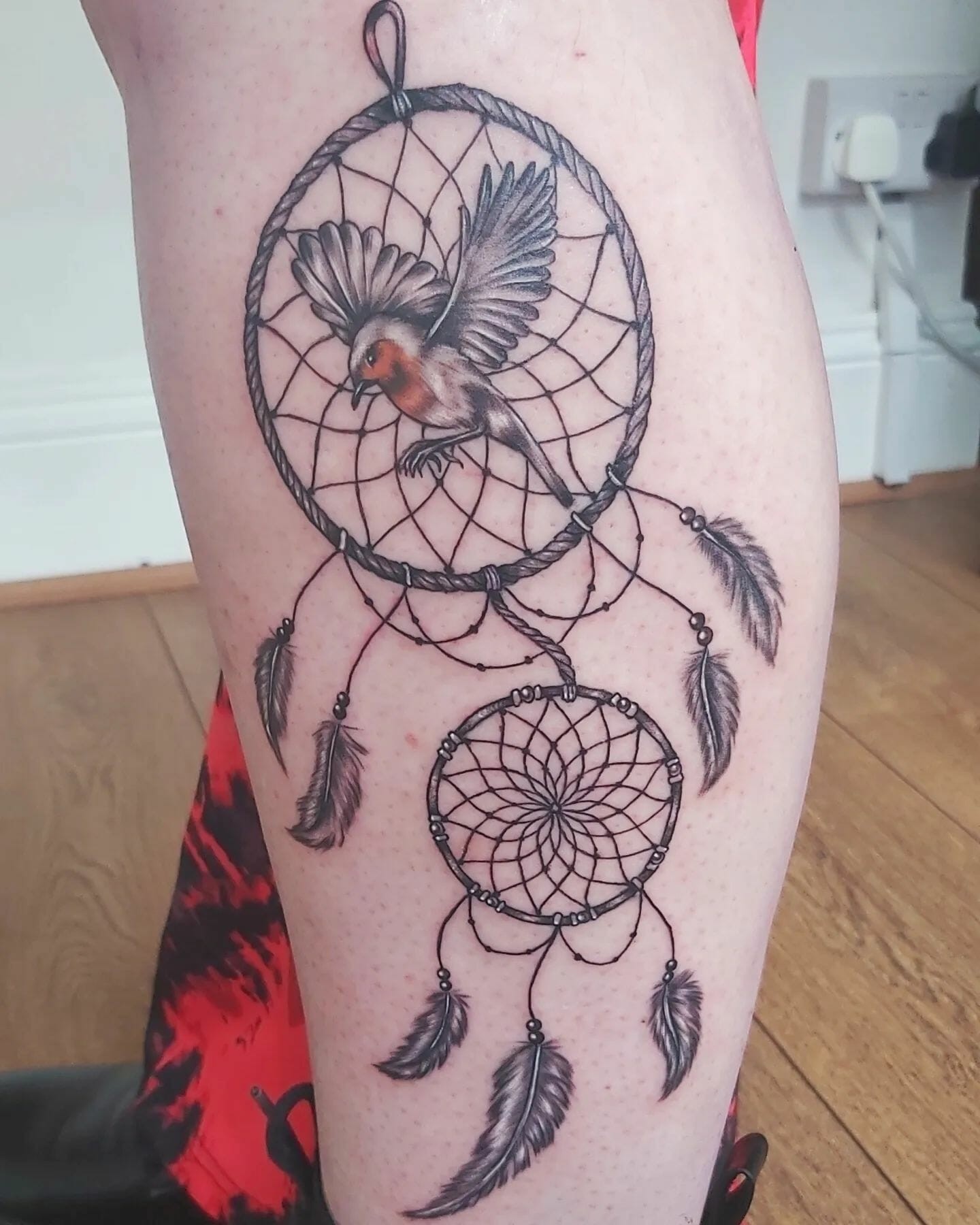 Dreamcatcher Tattoos with Birds