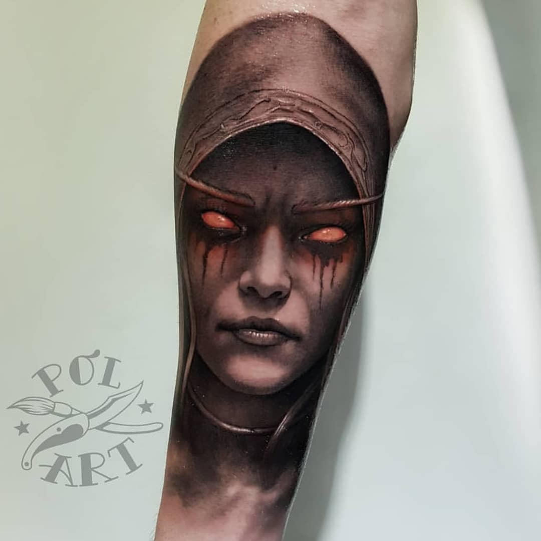 World Of Warcraft Tattoos Cool Design