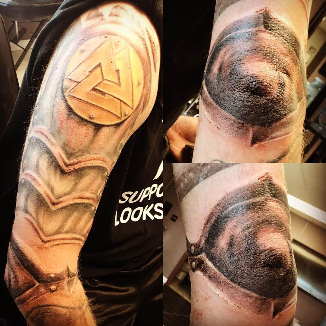 Armor Tattoo Ideas With Contemporary Designs