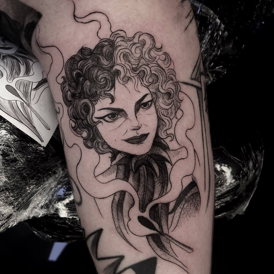 Cruella De Vil Tattoo