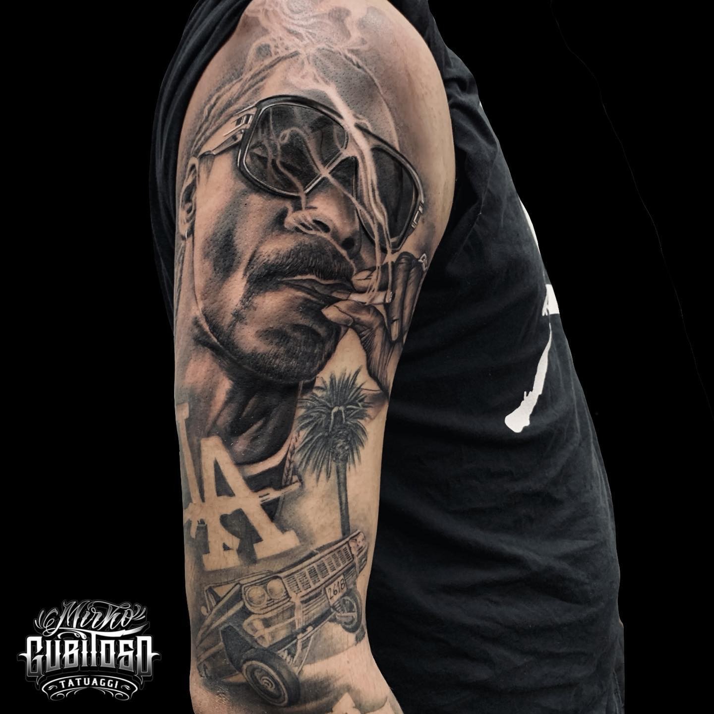 Snoop Dog Hip Hop Tattoo