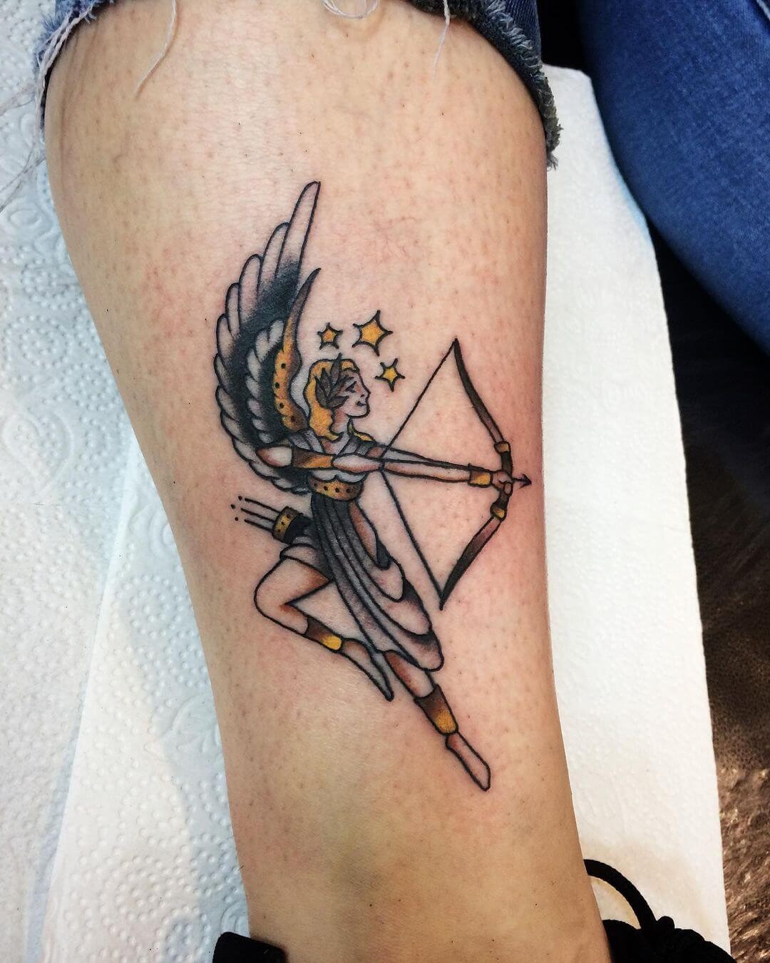 The Acrobat Archer Tattoo