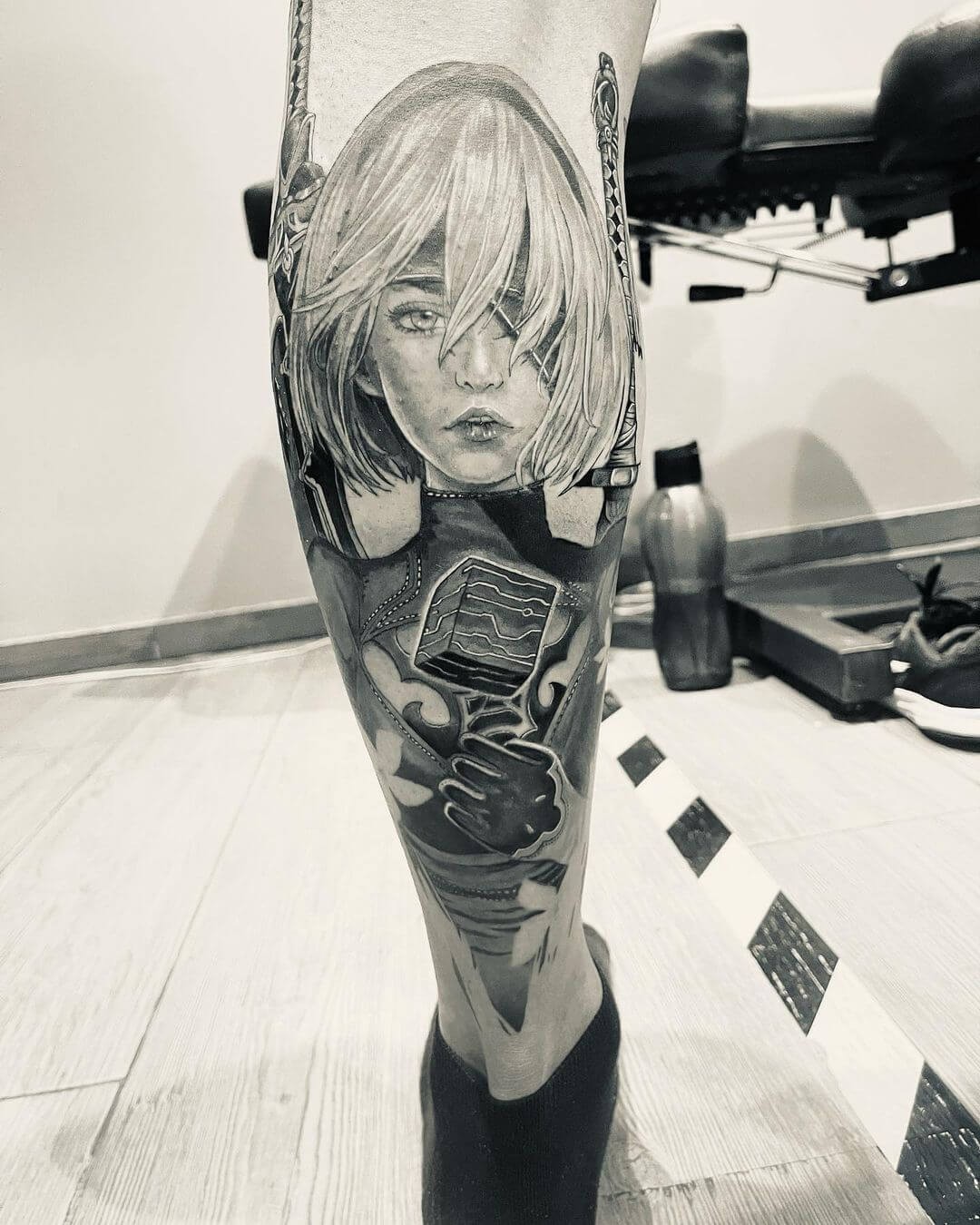 Classic Nier Automata Tattoo