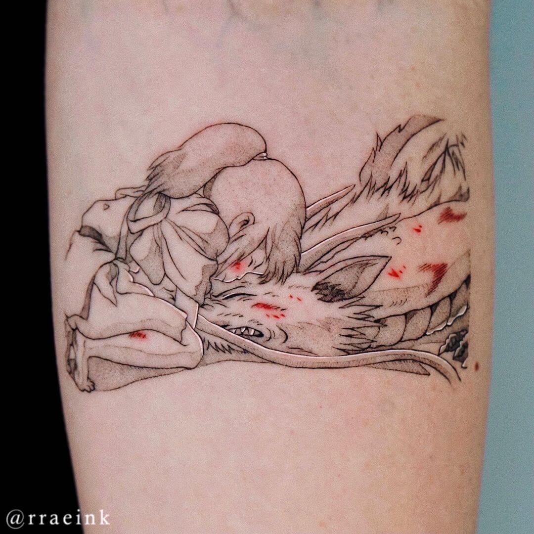 The Mesmerizing Chihiro X Haku Tattoo