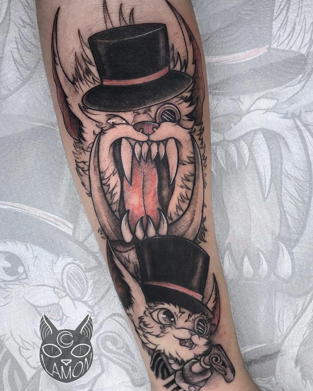 The Animal Tattoo With The League’s Reference