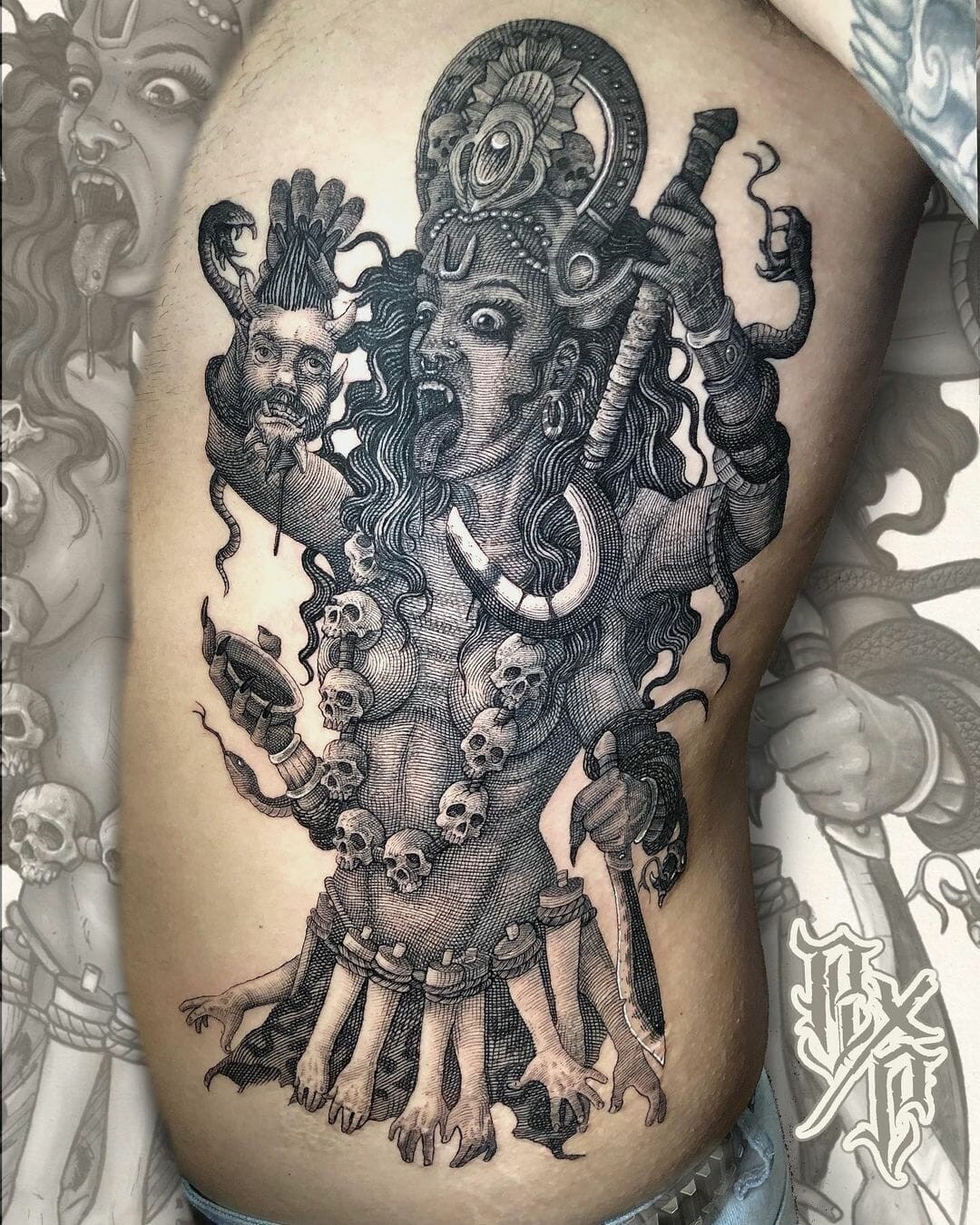 The Goddess Kali Tattoo