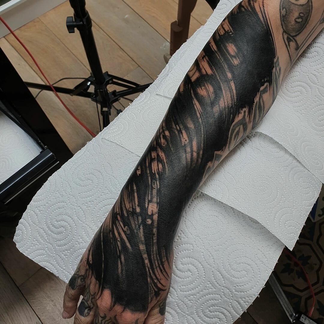 The Terrifying Brutal Black Tattoo