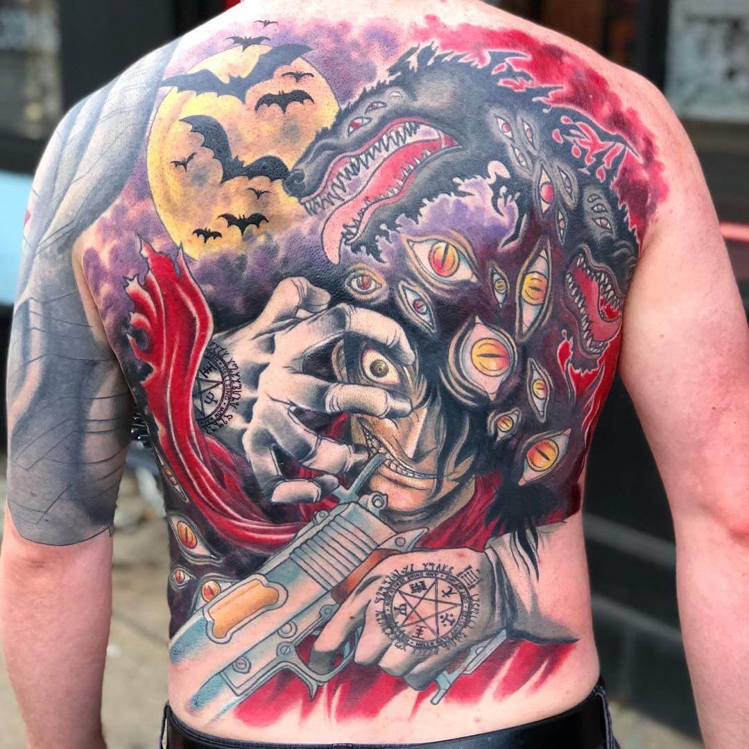 Hellsing Tattoo Body Art