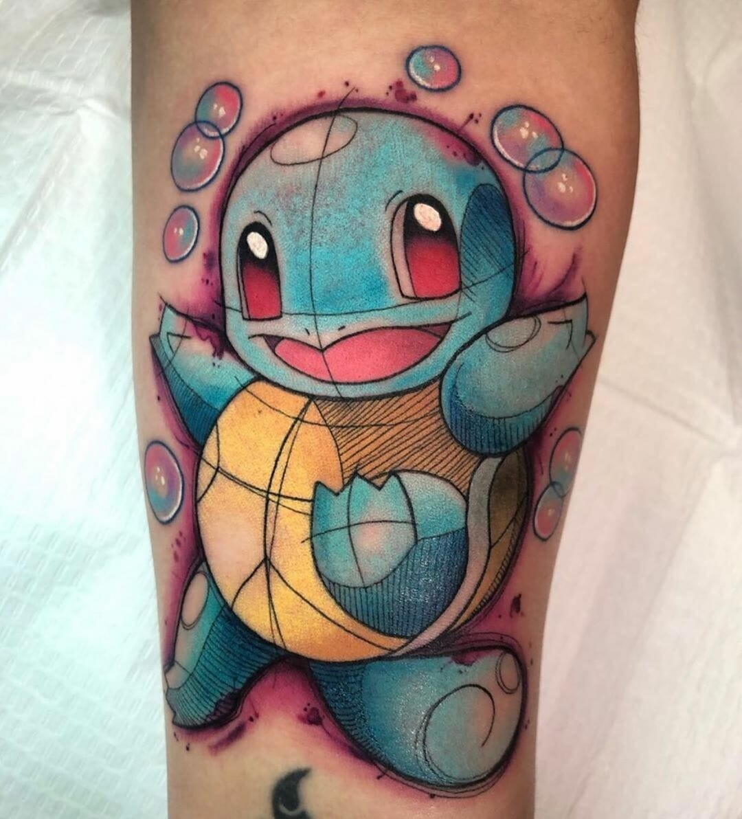 Squirtle Tattoo Ideas