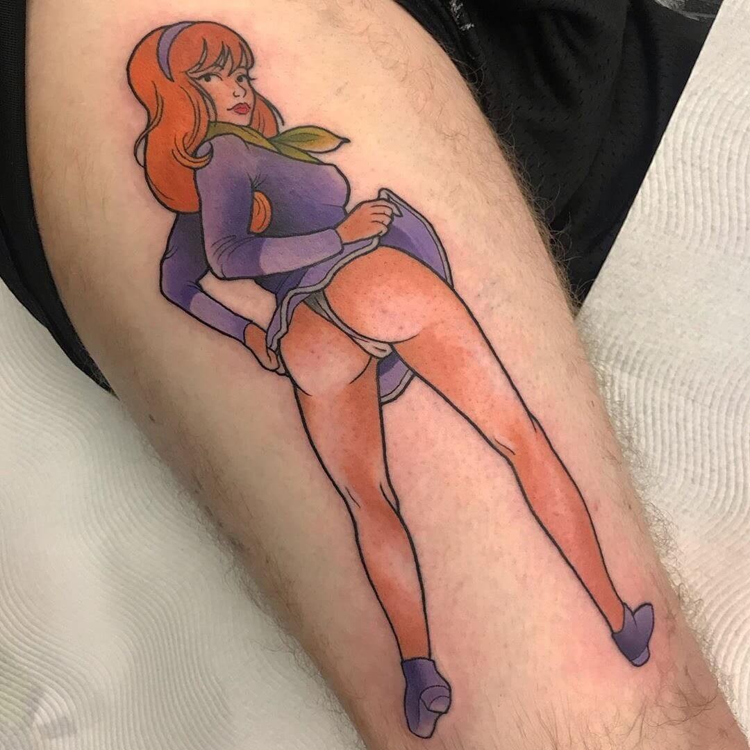 The Upskirt Daphne Tattoo