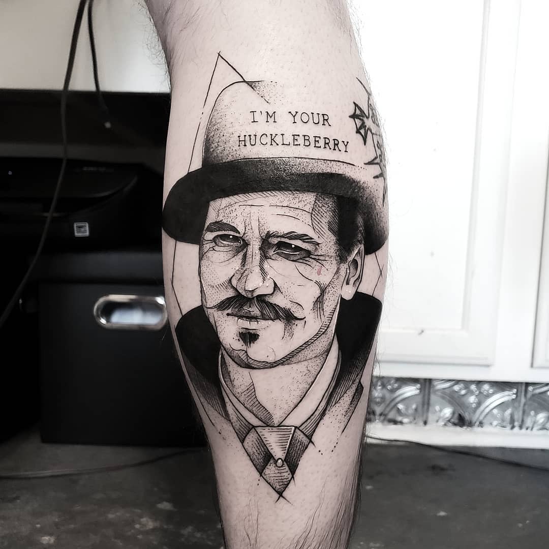 I’m Your Huckleberry Tattoo