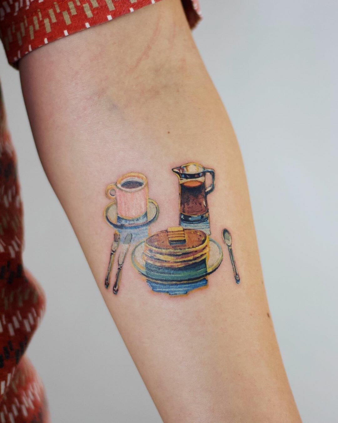 Coffee Cup For Breakfast Tattoo Ideas